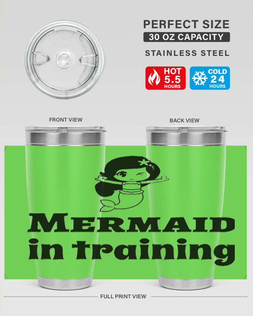 Mermaid in training 422#- mermaid- Tumbler