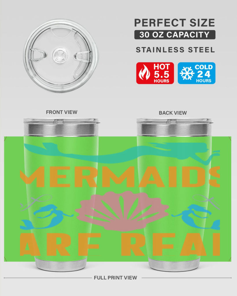 Mermaids Are Real Design 478#- mermaid- Tumbler