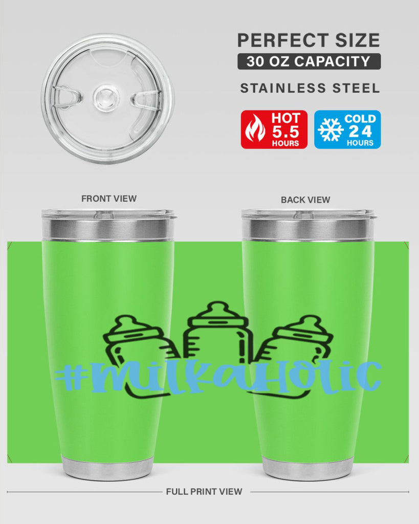 Milkaholic Style 46#- baby- tumbler