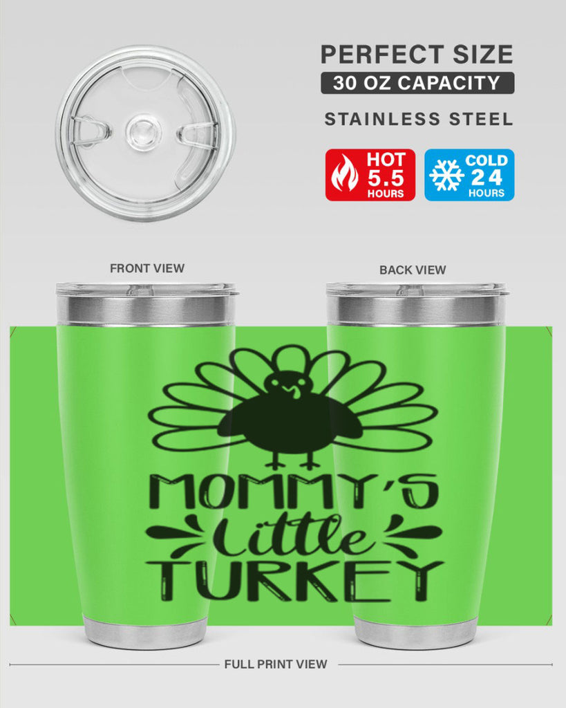 Mommy s Little Turkey 427#- fall- Tumbler