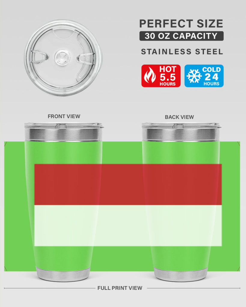 Monaco 84#- world flags- Tumbler