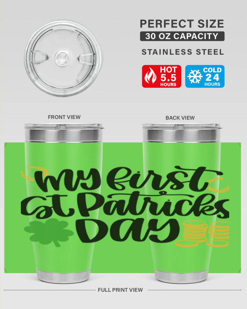 My First St Patricks Day Style 44#- St Patricks Day- Tumbler