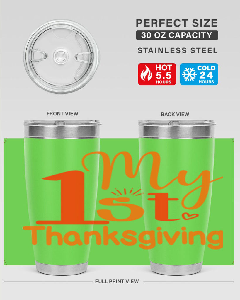 My st Thanksgiving Design 431#- fall- Tumbler