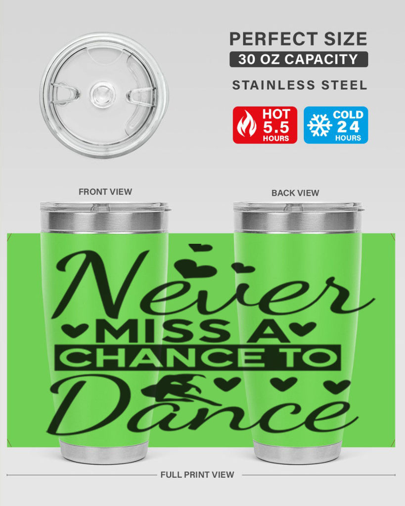 Never Miss a Chance to Dance 65#- ballet- Tumbler