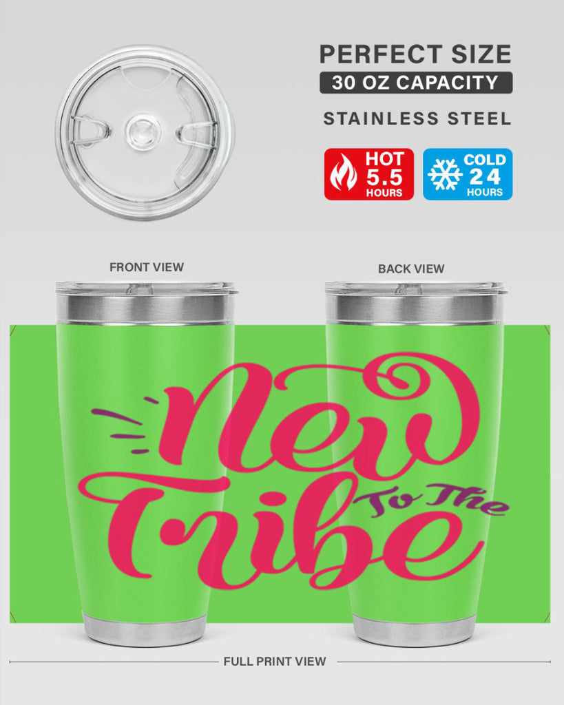 New To the Tribe Style 213#- baby- tumbler
