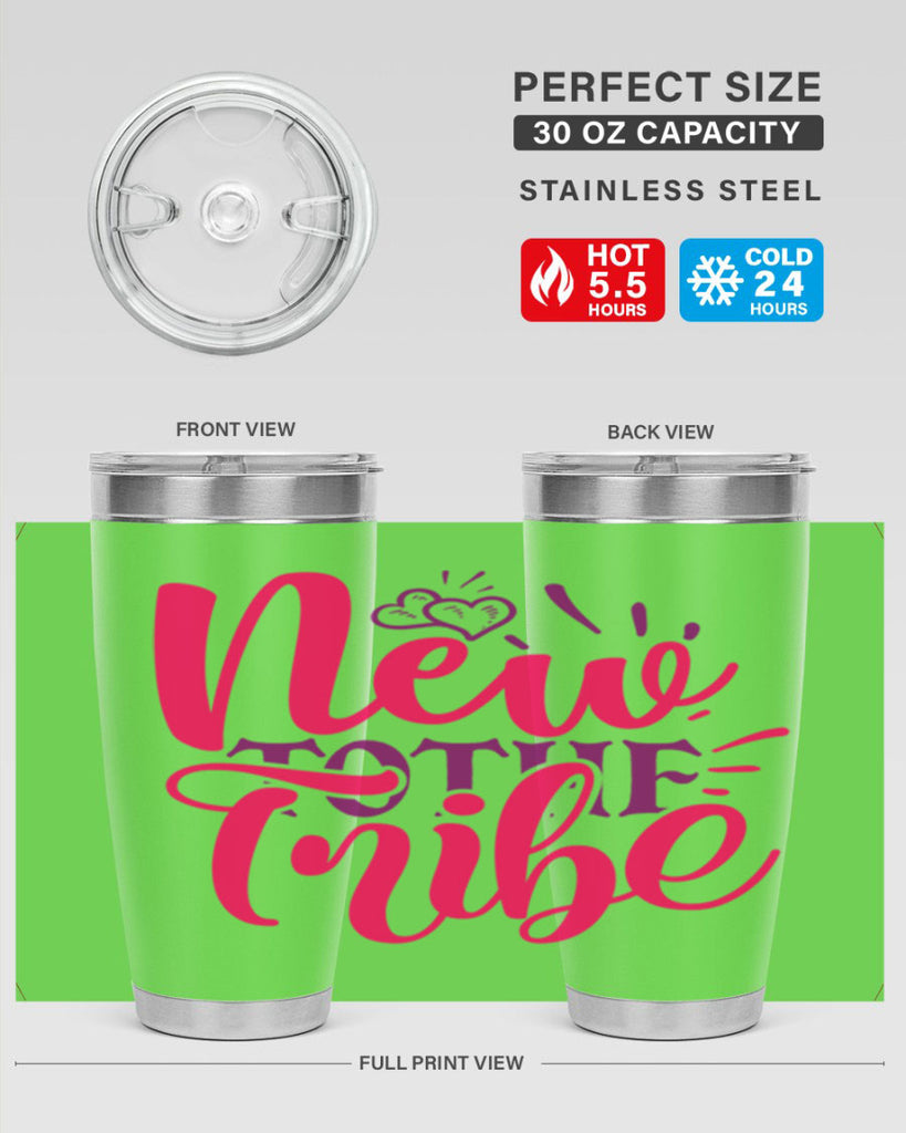 New To the Tribe Style 214#- baby- tumbler
