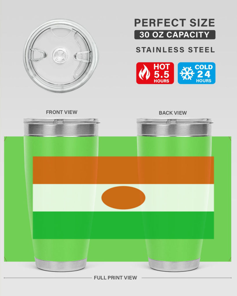 Niger 72#- world flags- Tumbler