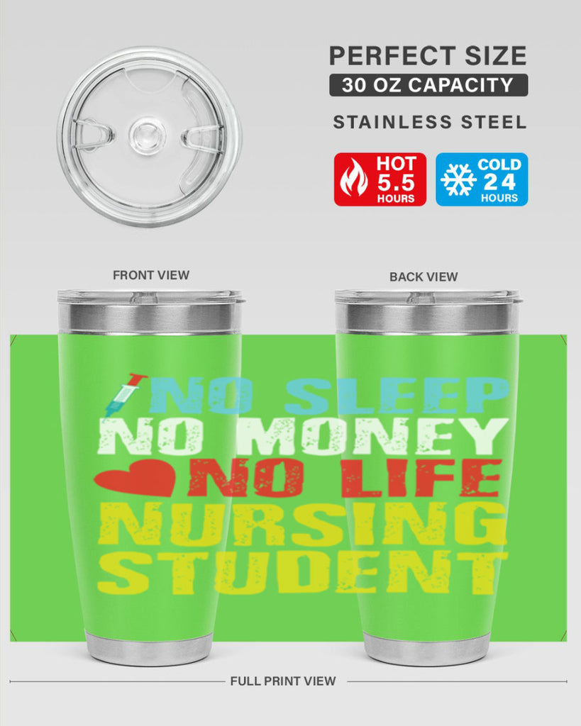 No Sleep Style 290#- nurse- tumbler