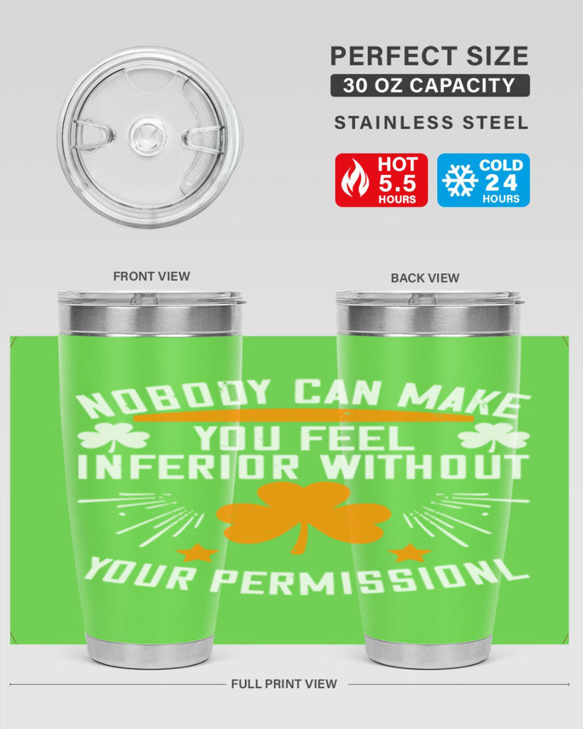 Nobody can make you feel inferior without your Style 41#- womens day- Tumbler