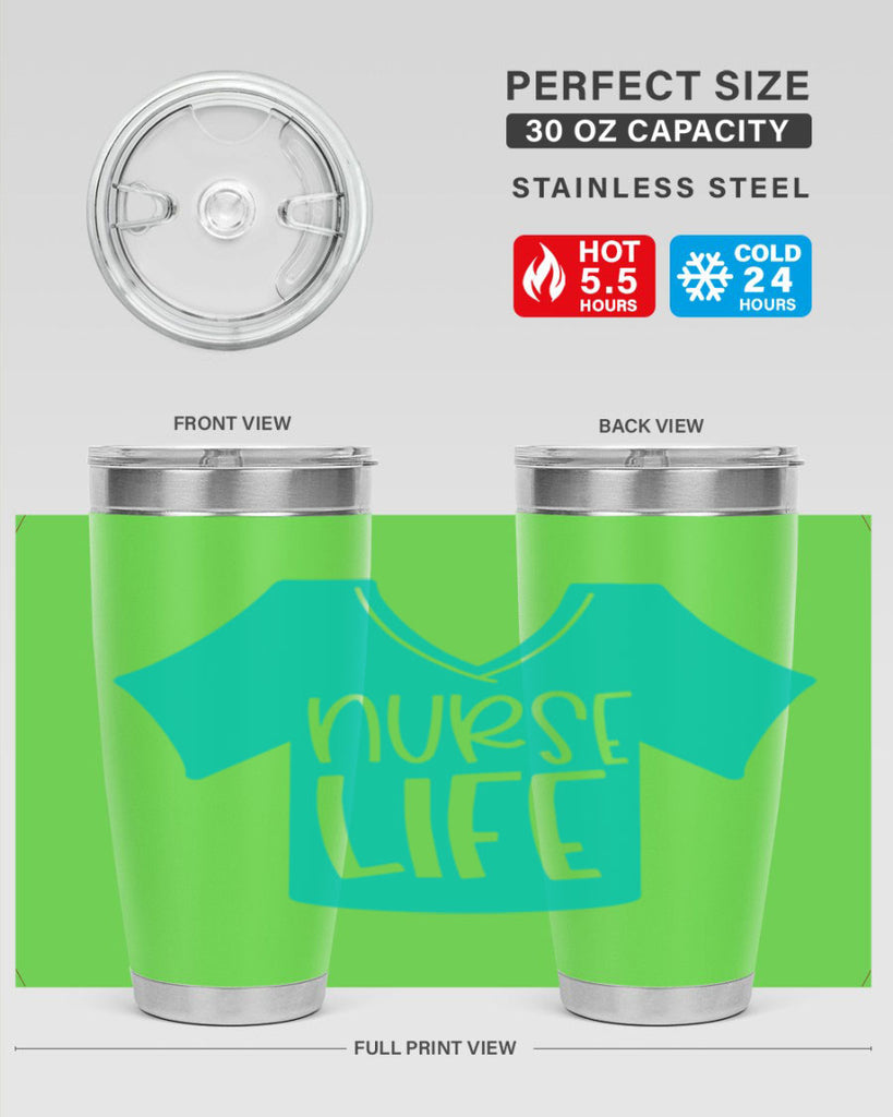Nurse Life Style Style 105#- nurse- tumbler