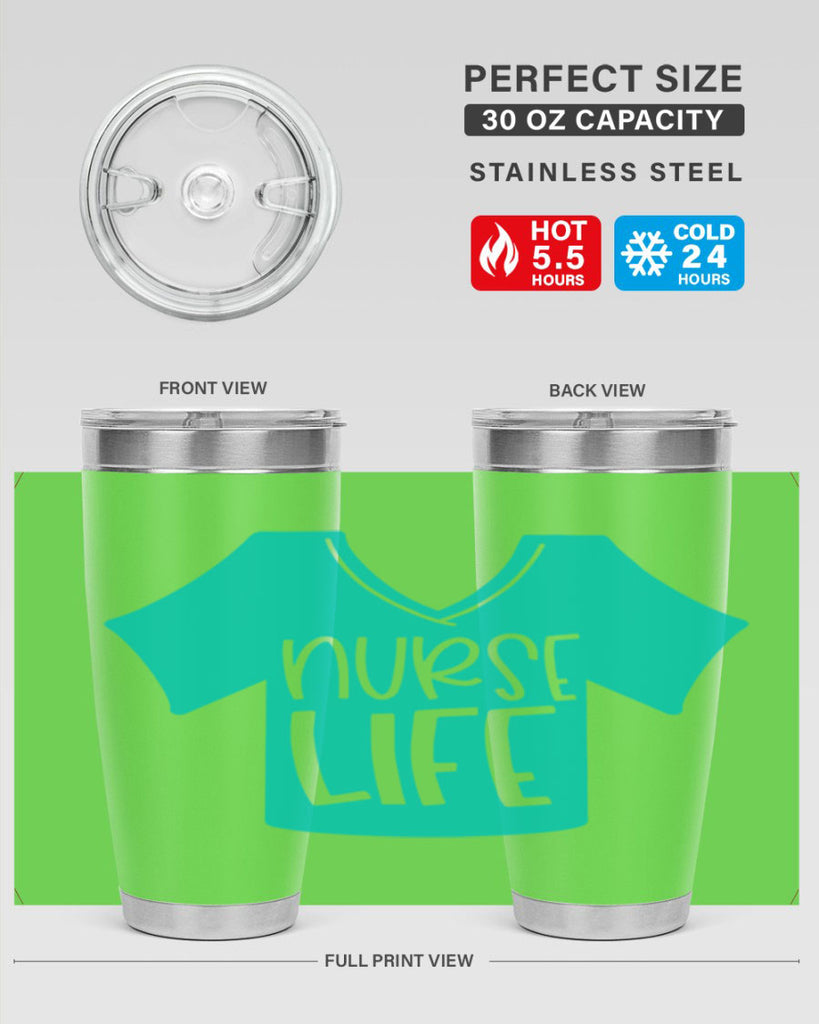 Nurse Life Style Style 105#- nurse- tumbler