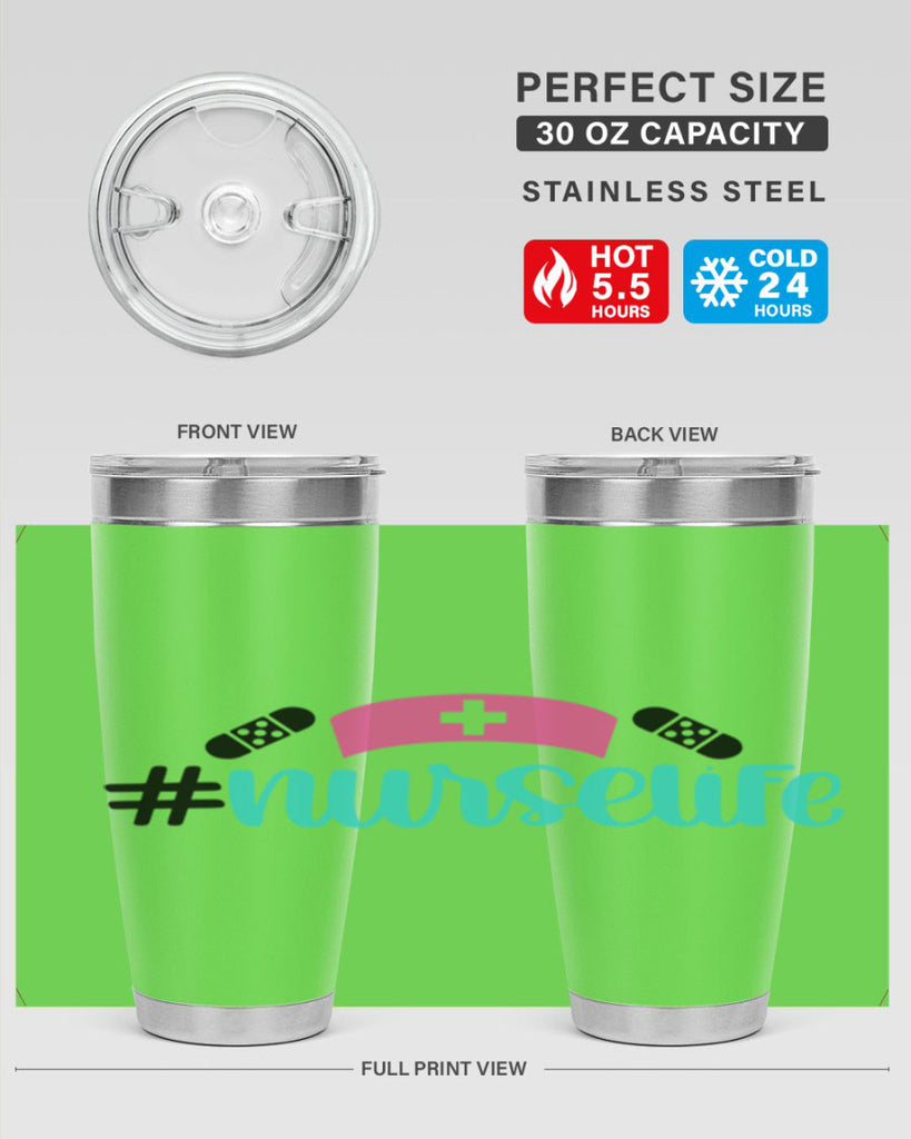 Nurse Life Style Style 107#- nurse- tumbler