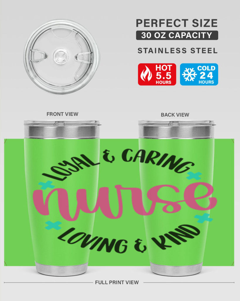 Nurse Loyal Caring Style Style 104#- nurse- tumbler