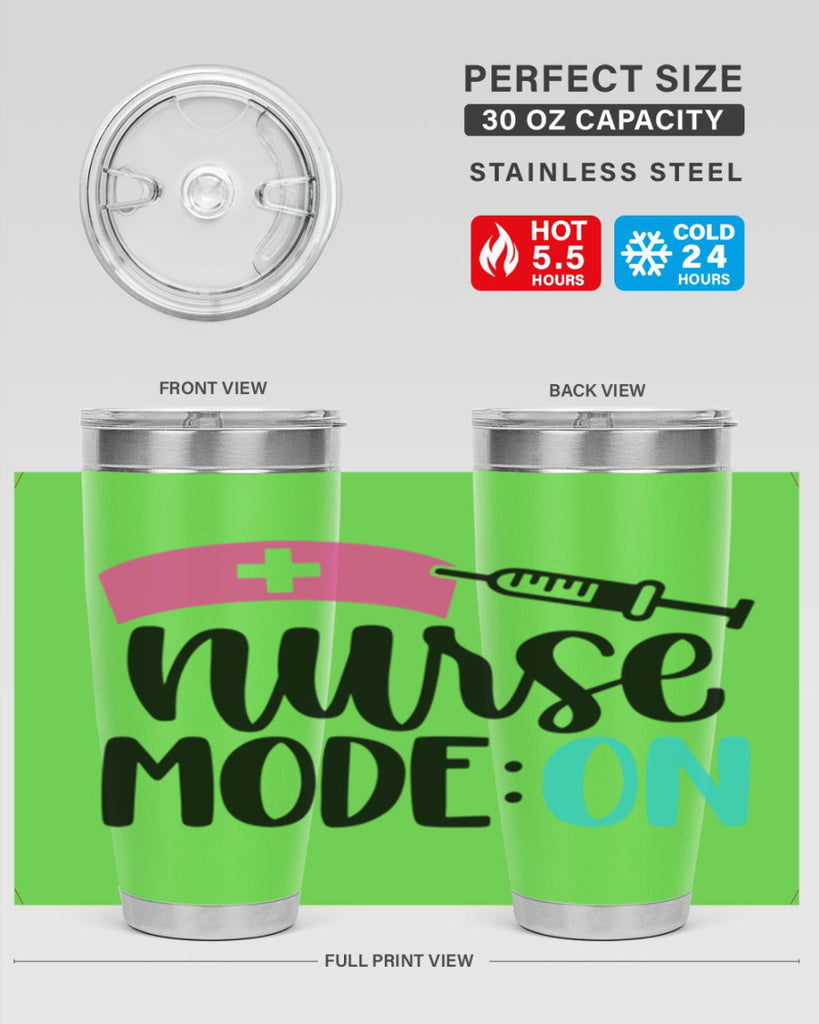 Nurse Mode ON Style Style 102#- nurse- tumbler