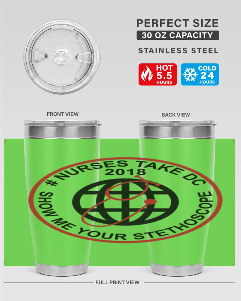 Nurse Takes Dc Design Style 335#- nurse- tumbler