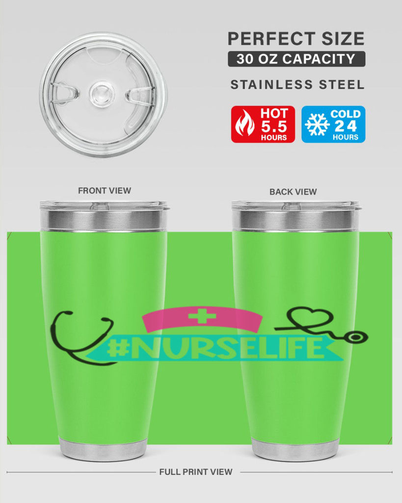 Nurselife Style Style 92#- nurse- tumbler
