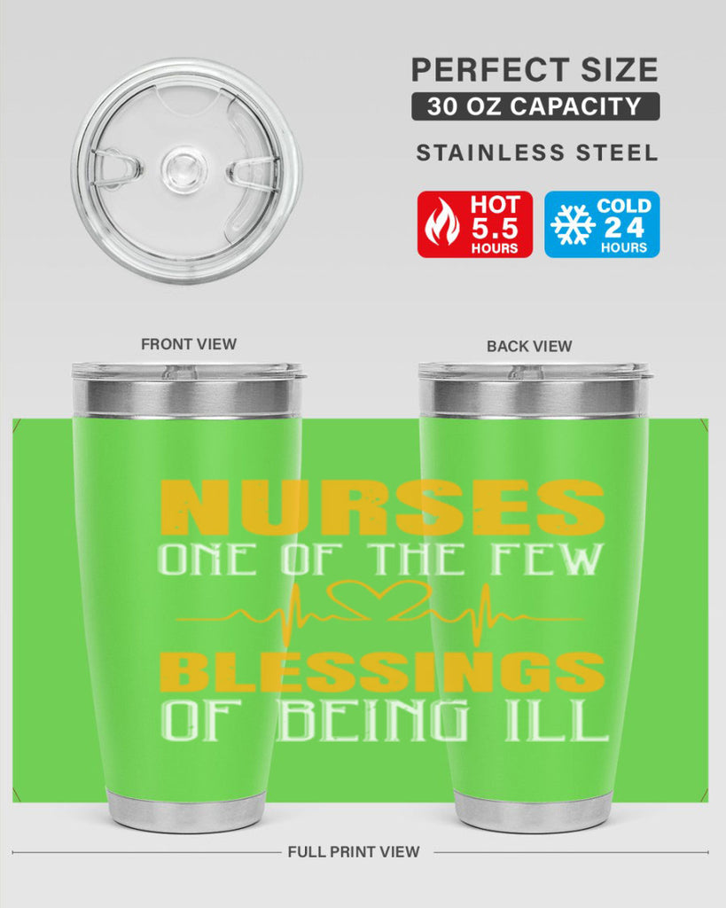 Nurses — one of the few blessings of being ill Style 278#- nurse- tumbler