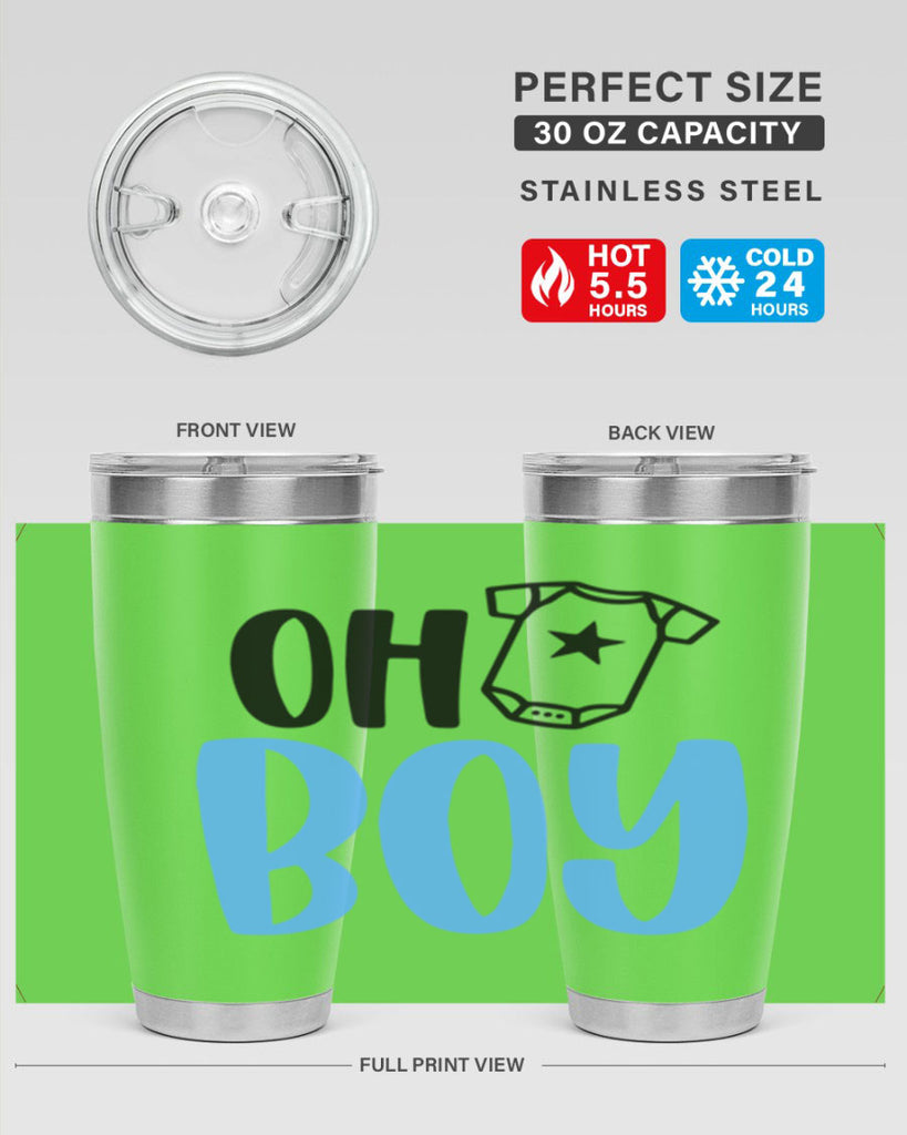 Oh Boy Style 35#- baby- tumbler