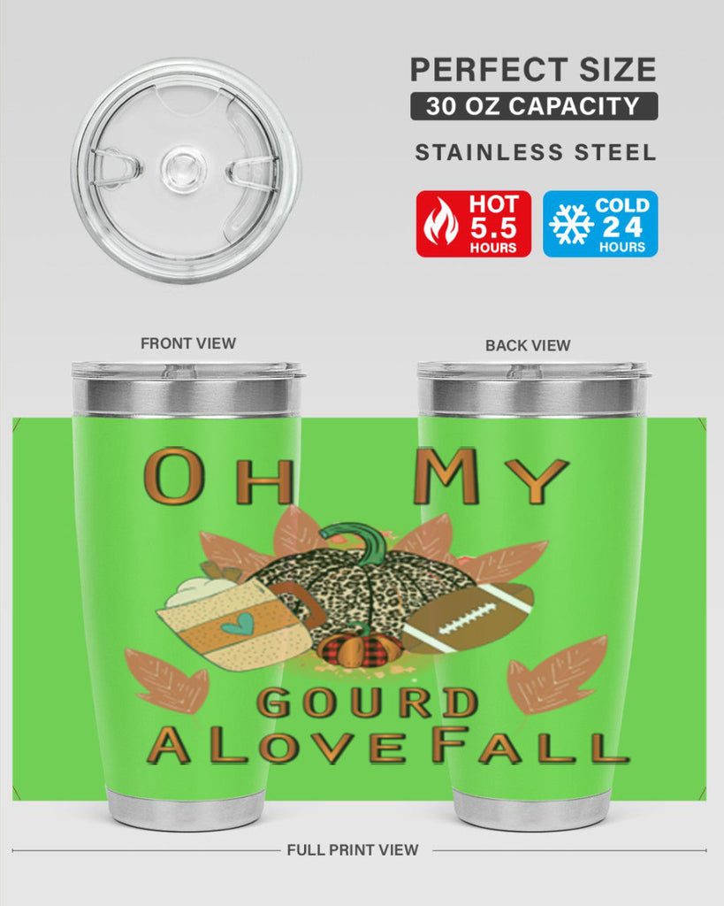 Oh My Gourd A Love Fall 452#- fall- Tumbler