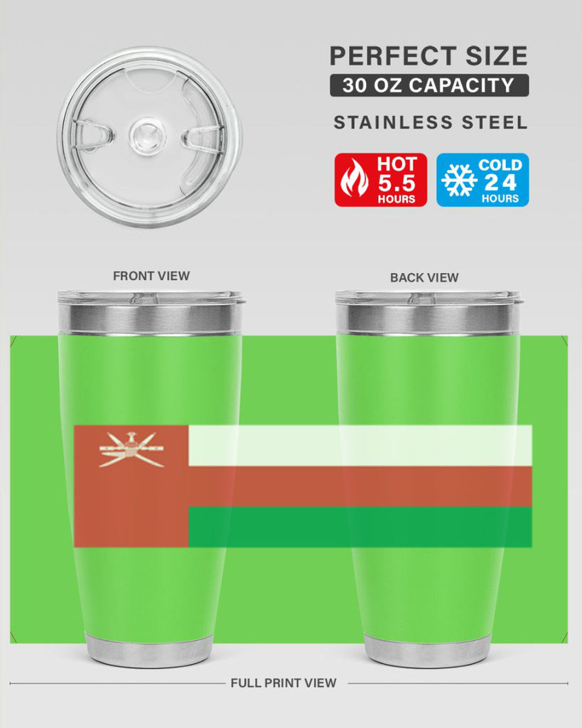 Oman 67#- world flags- Tumbler