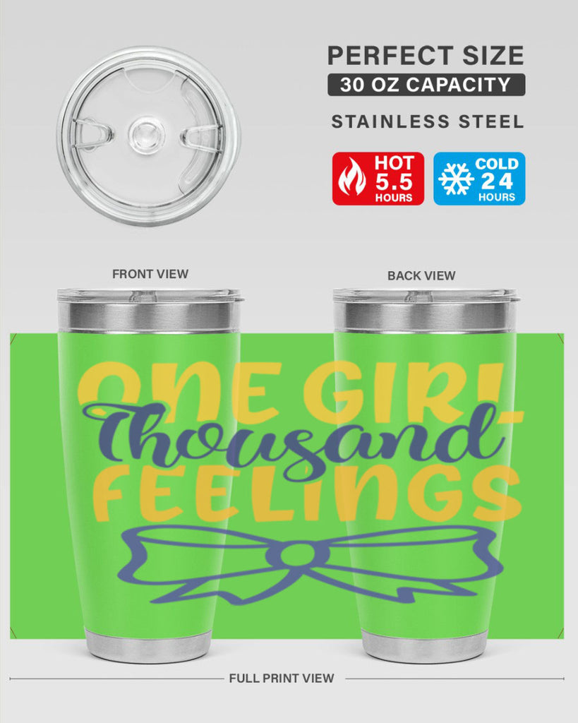 One Girl Thousand Feelings Style 208#- baby- tumbler