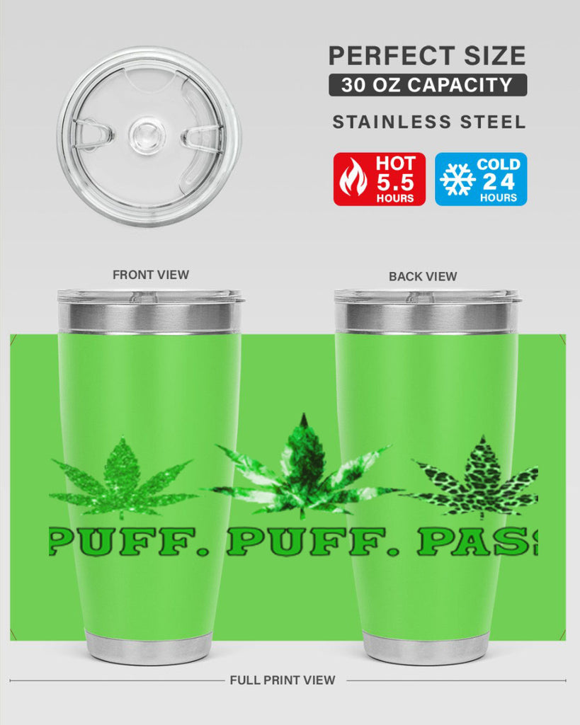 Puff Puff Pass 221#- marijuana- Tumbler