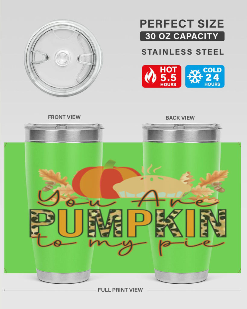 Pumpkin Pie Fall 531#- fall- Tumbler