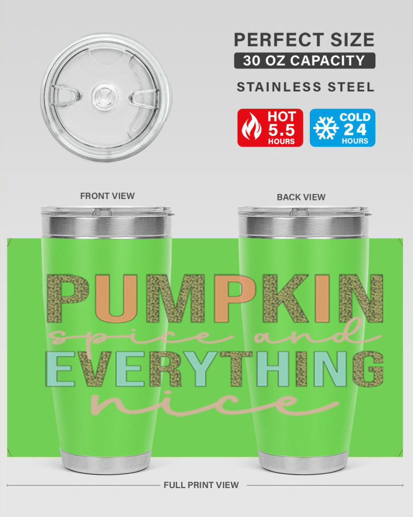 Pumpkin Spice And Everything Nice 533#- fall- Tumbler