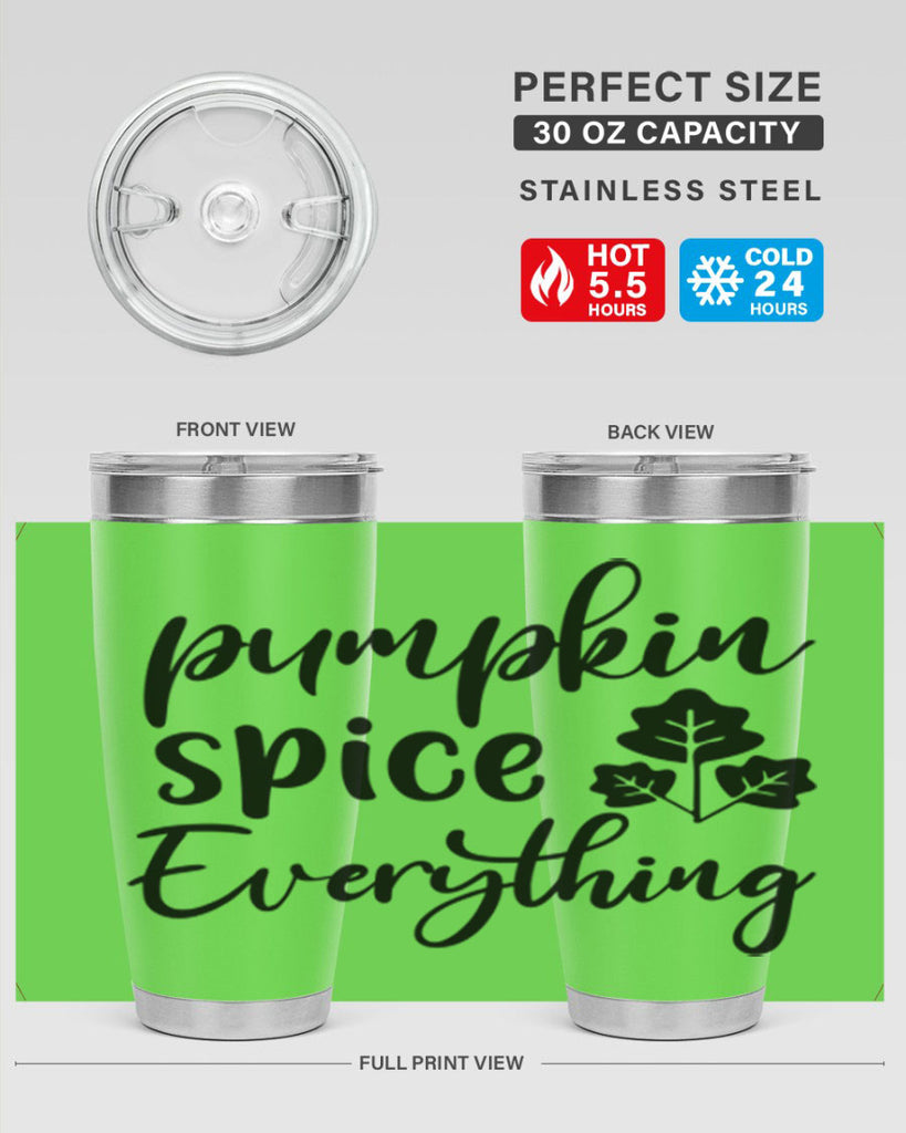 Pumpkin Spice Everything 546#- fall- Tumbler