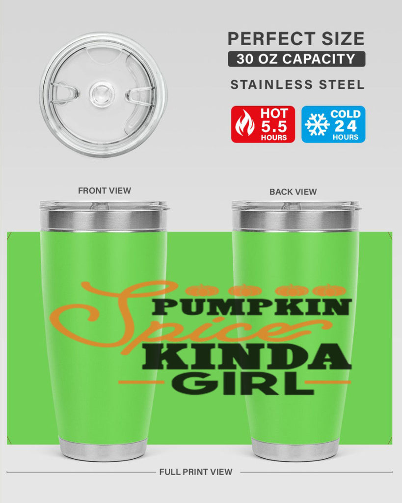 Pumpkin Spice Kinda Girl 552#- fall- Tumbler