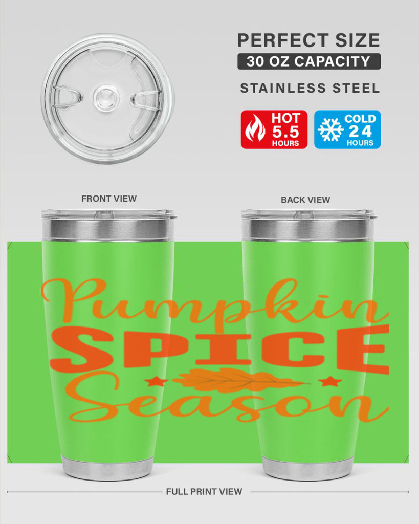 Pumpkin Spice Season Design 557#- fall- Tumbler