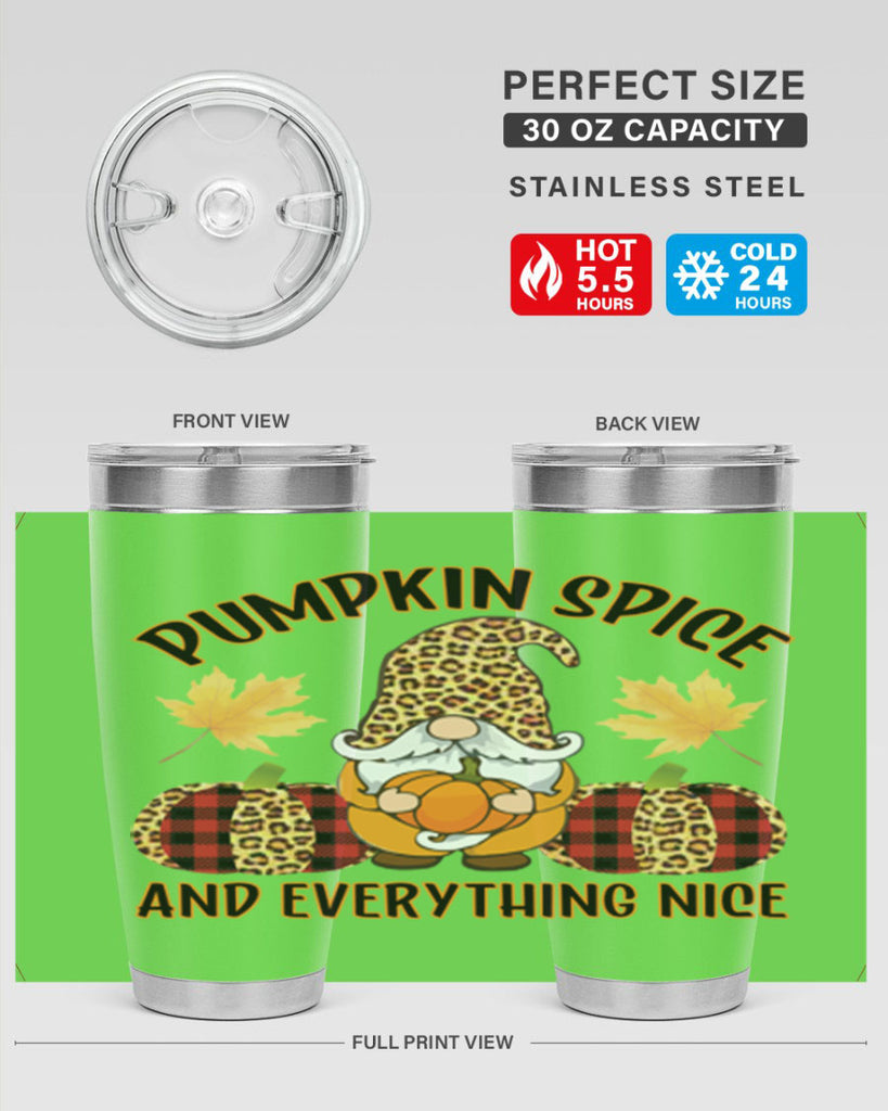 Pumpkin Spice and Everything Nice 534#- fall- Tumbler