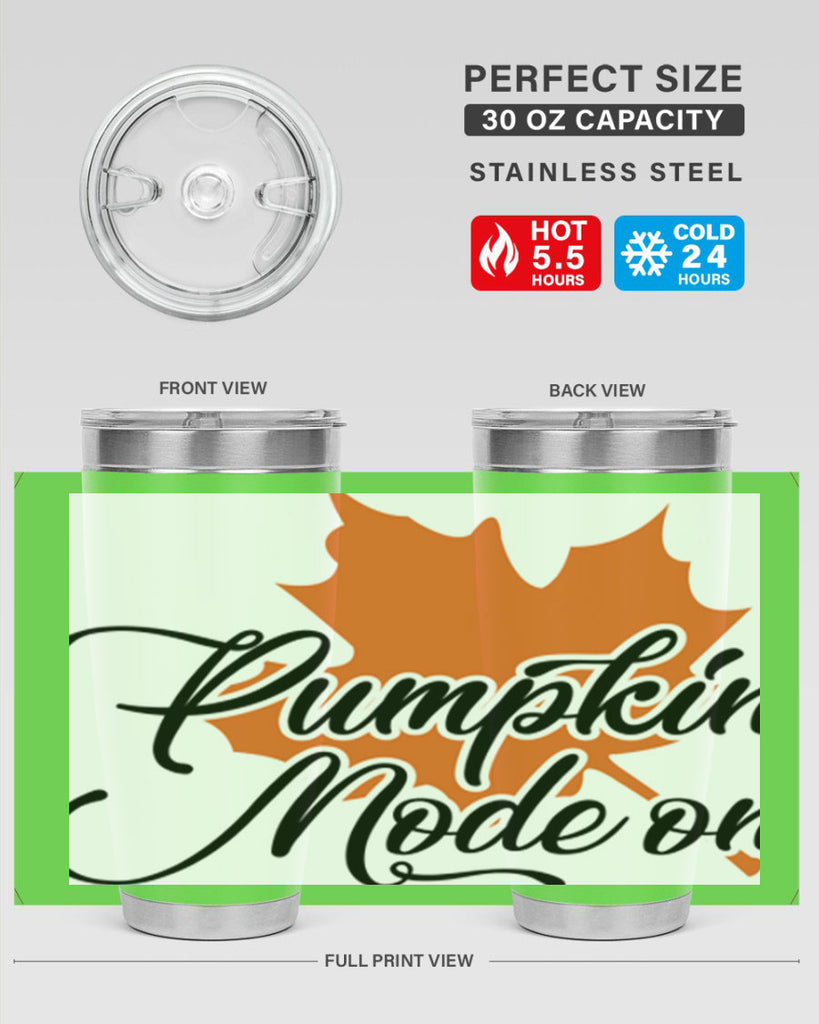 PumpkinModeondesign 563#- fall- Tumbler