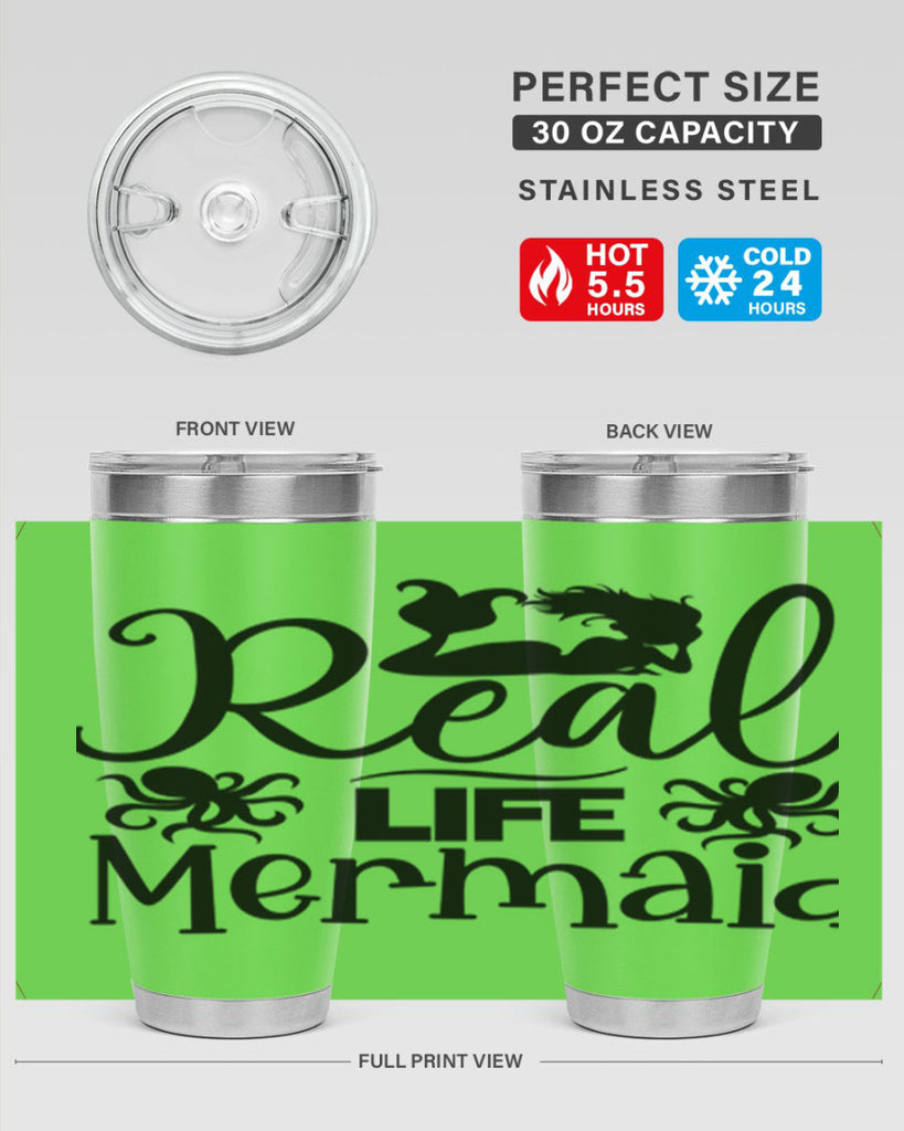 Real Life Mermaid 550#- mermaid- Tumbler