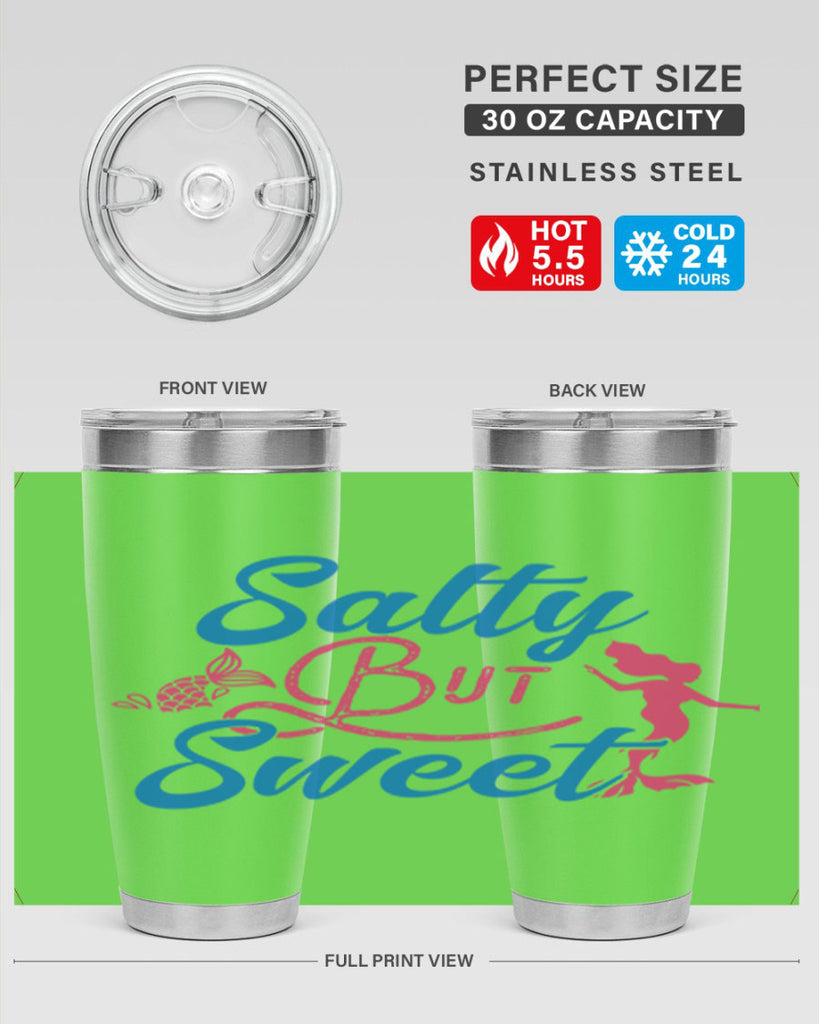 Salty But Sweet 563#- mermaid- Tumbler