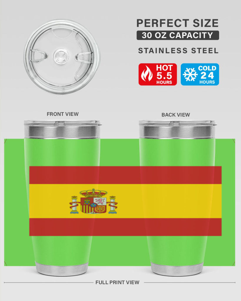 Spain 33#- world flags- Tumbler