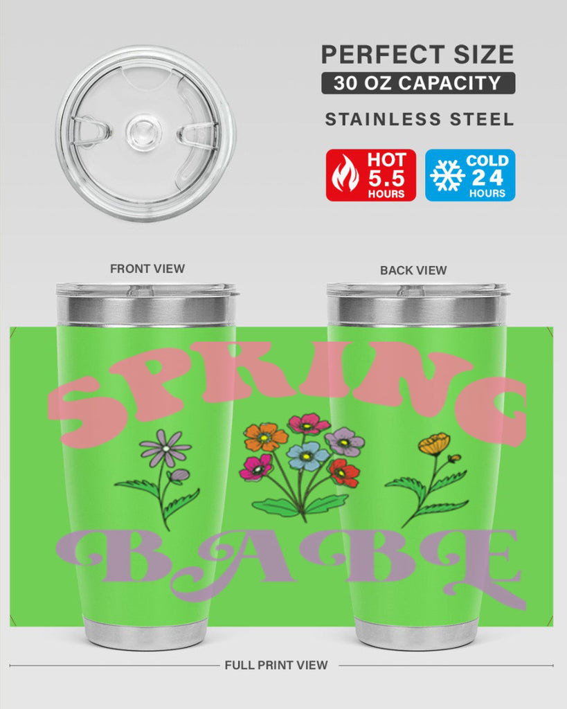 Spring Babe  480#- spring- Tumbler