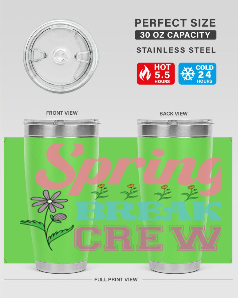 Spring Break Crew  484#- spring- Tumbler