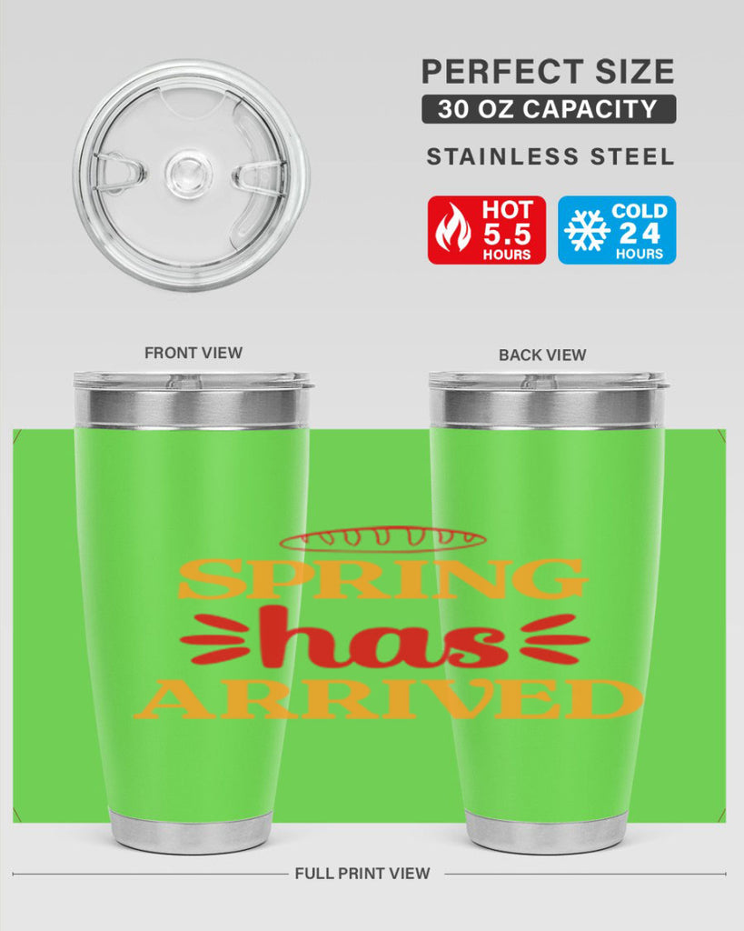 Spring has arrived 427#- spring- Tumbler