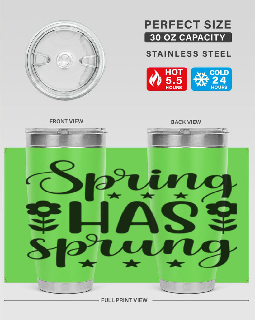 Spring has sprung  491#- spring- Tumbler