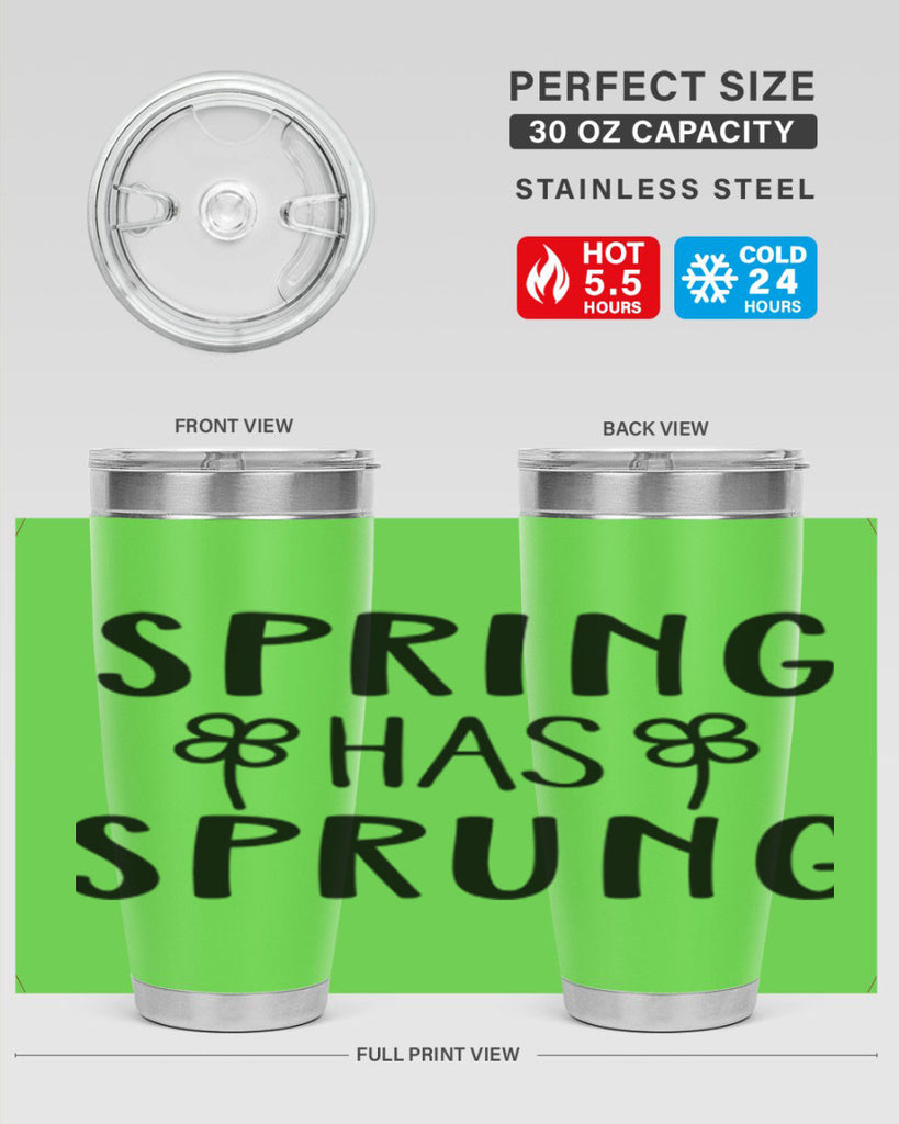 Spring has sprung design  490#- spring- Tumbler