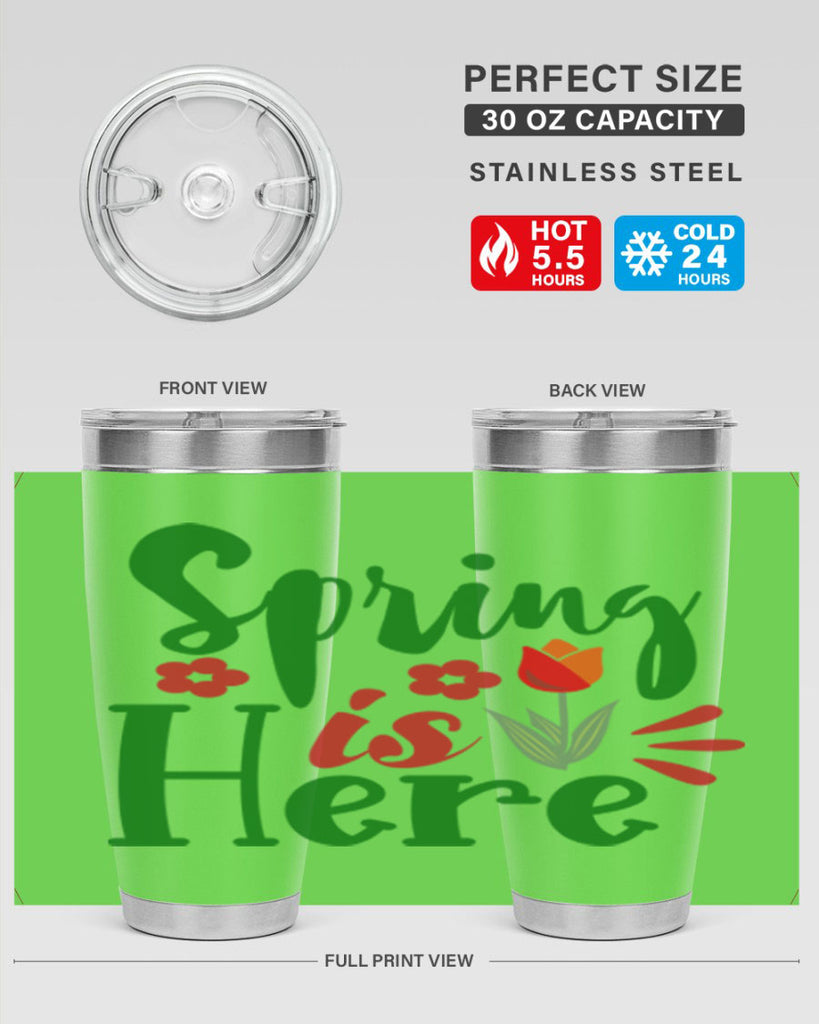 Spring is Here 497#- spring- Tumbler
