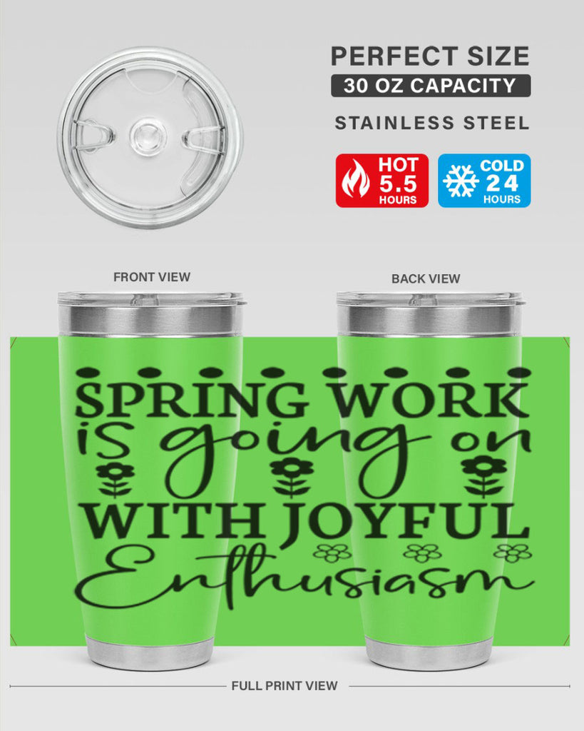 Spring work is going on 521#- spring- Tumbler