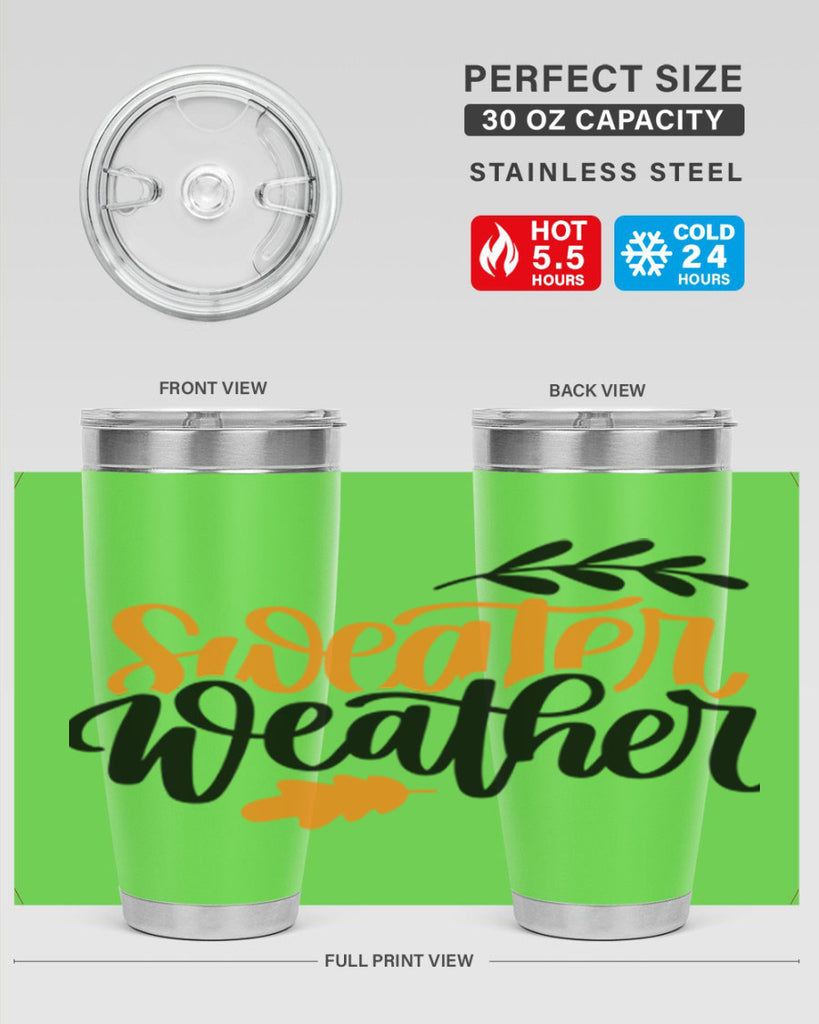 Sweater Weather 510#- fall- Tumbler