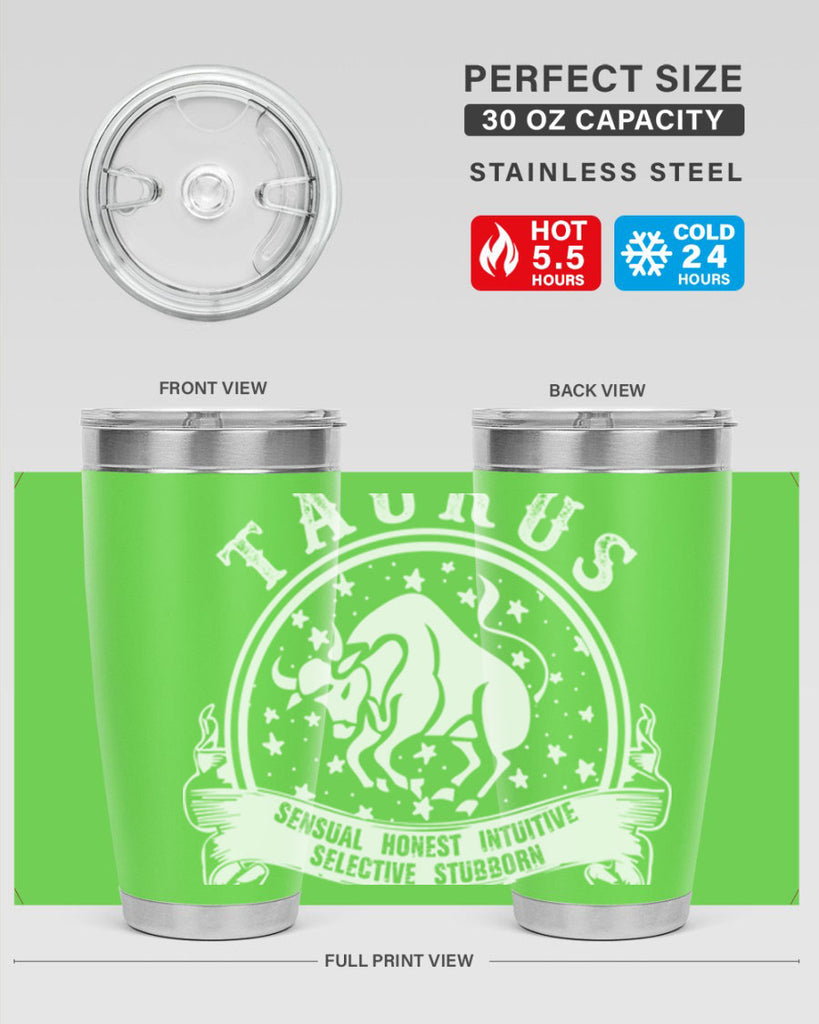 Taurus 6#- zodiac- Tumbler