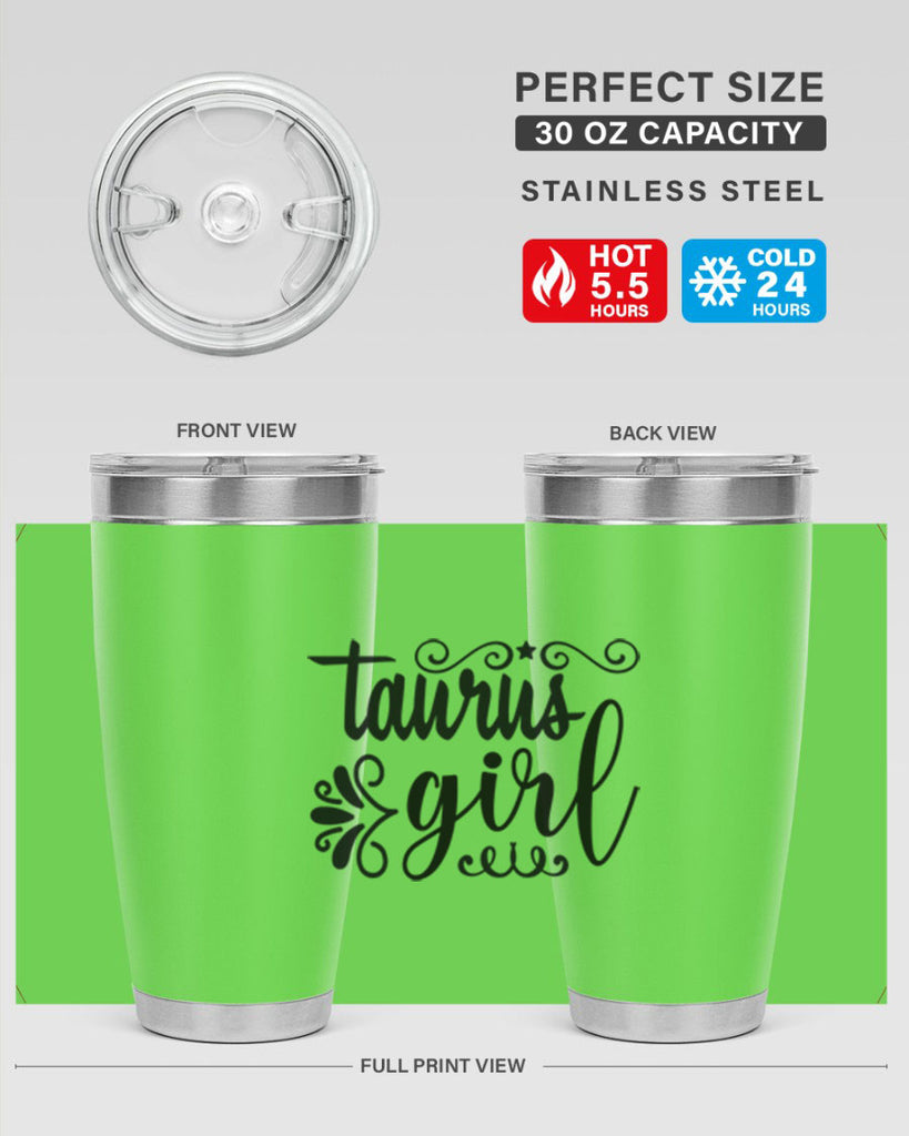 Taurus girl 499#- zodiac- Tumbler