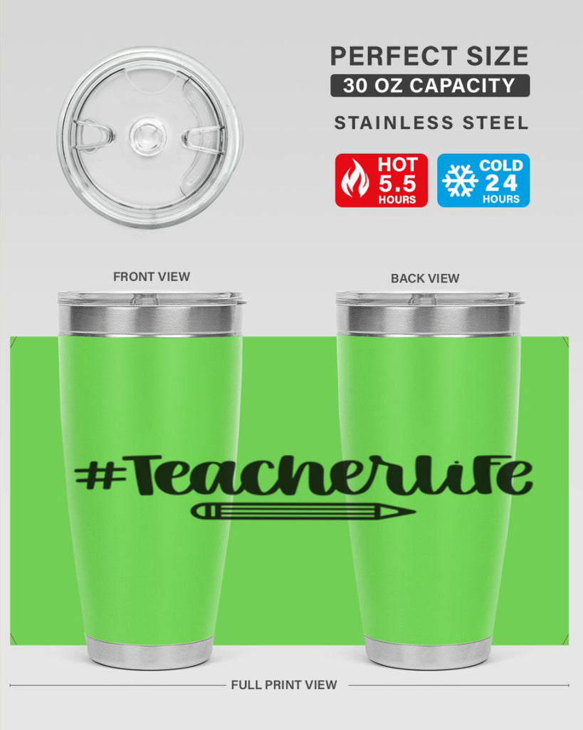 Teacher Life Style 50#- teacher- tumbler