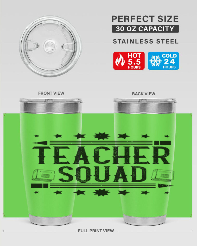 Teacher squad Style 14#- teacher- tumbler