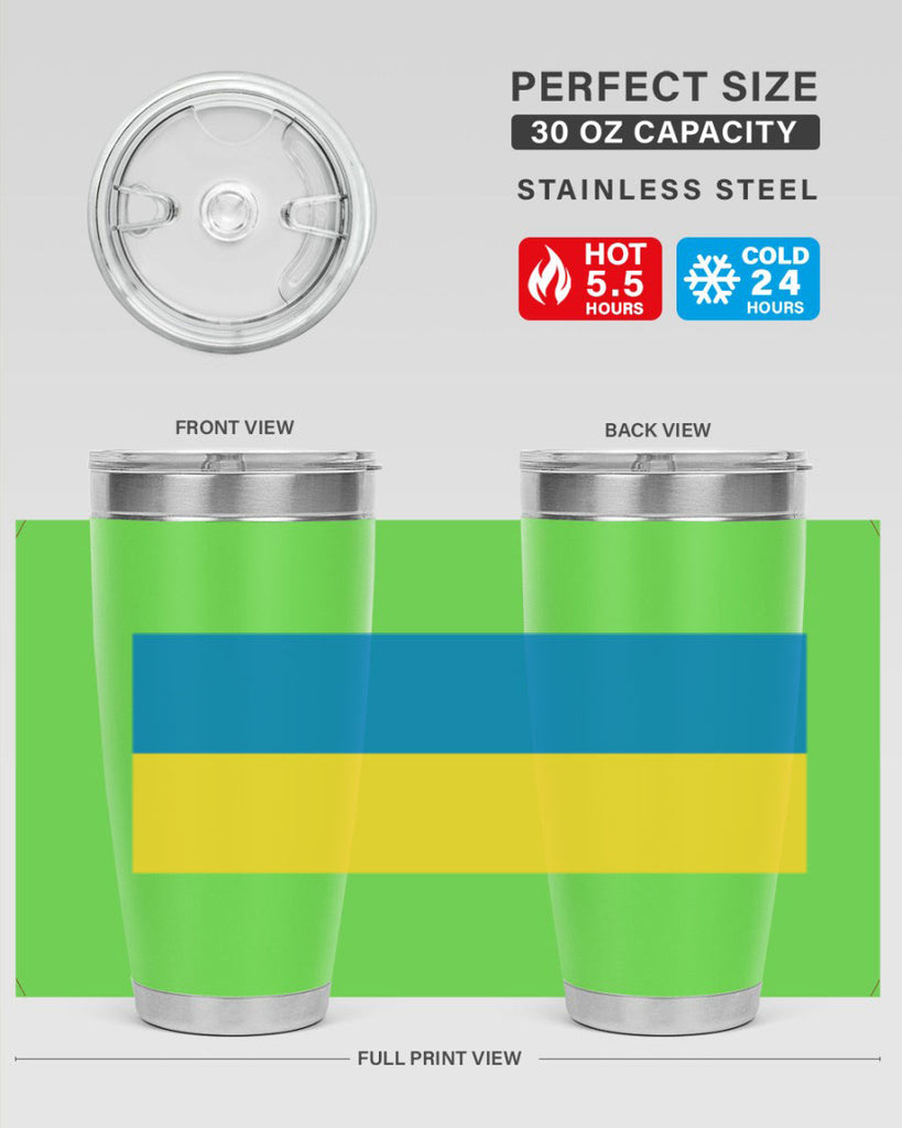 Ukraine 13#- world flags- Tumbler