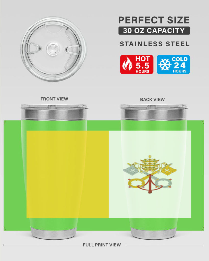 Vatican City 6#- world flags- Tumbler